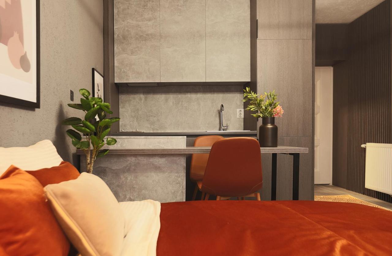 Etern Stays - Studio Apartment พริสตีนา ภายนอก รูปภาพ